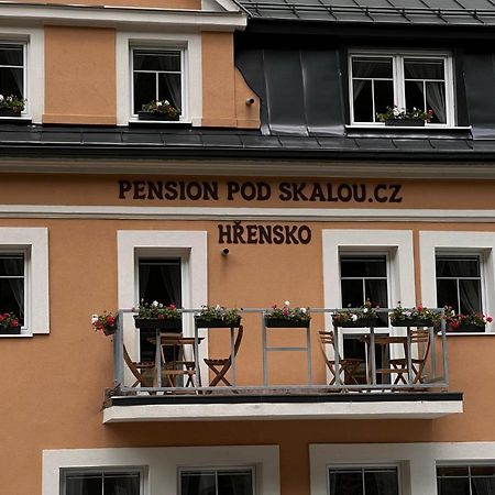 Pension Pod Skalou Hřensko Kültér fotó